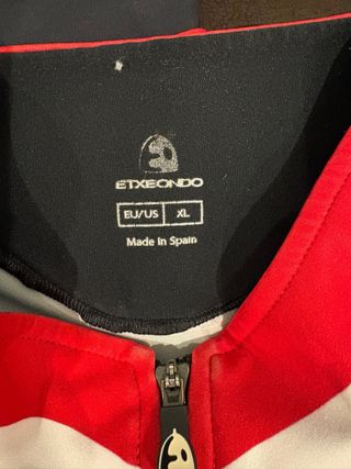 Maillot ciclismo Etxeondo hombre rojo