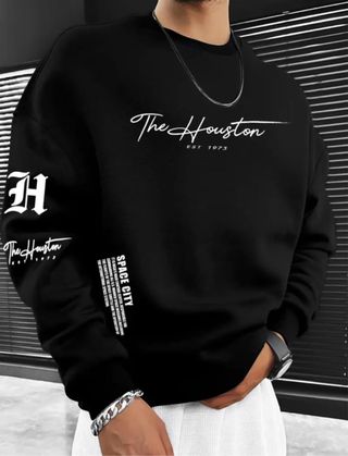 Sudadera Negra The Houston