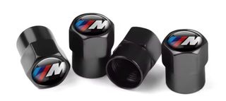 Tapones Válvula BMW M Power Negro