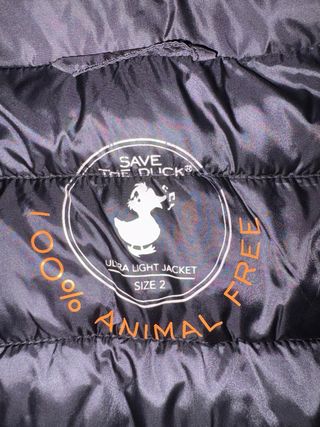 Chaqueta Save The Duck. Mujer. Azul noche.