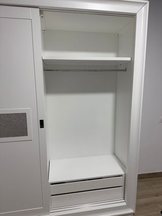 Armario puertas correderas blanco