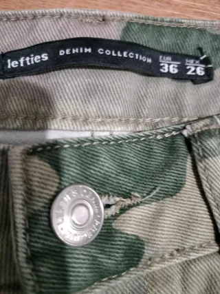 Pantalón camuflaje verde