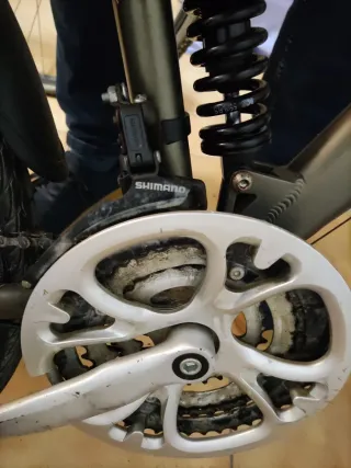 Bicicleta B-twin Doble Suspensión