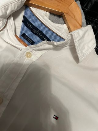 Camisa Tommy Hilfiger Blanca Hombre