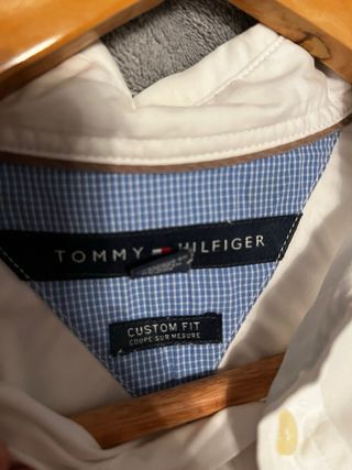 Camisa Tommy Hilfiger Blanca Hombre