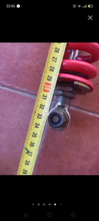 Amortiguador Derbi Senda y otros modelos