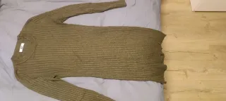 Vestido verde de punto