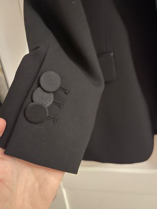 Blazer Zara Negro Talla S