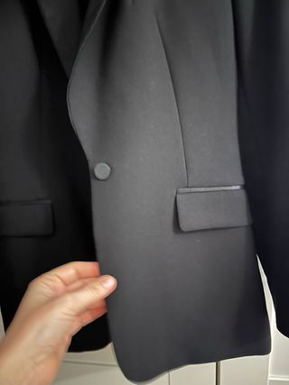 Blazer Zara Negro Talla S