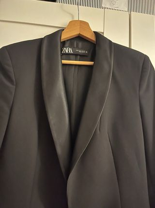 Blazer Zara Negro Talla S