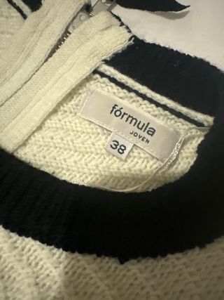 Jersey rayas azul marino y blanco