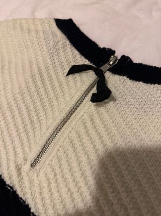 Jersey rayas azul marino y blanco