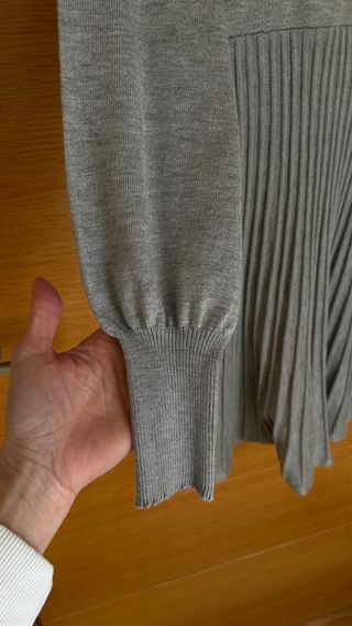 Vestido de punto gris SHEIN