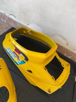Kit Plásticos Yamaha BWS'R Originais Amarelo