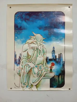 Póster Estatua Libertad Nueva York