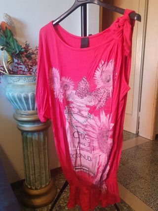Maglia donna con stampa floreale
