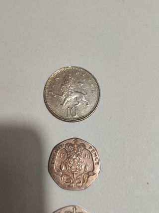 Colección 3 monedas Reina Isabel II