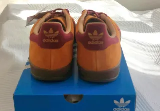 Adidas Gazelle Indoor Naranja y Burdeos