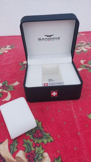 Estuche Sandoz Swiss Made Nuevo