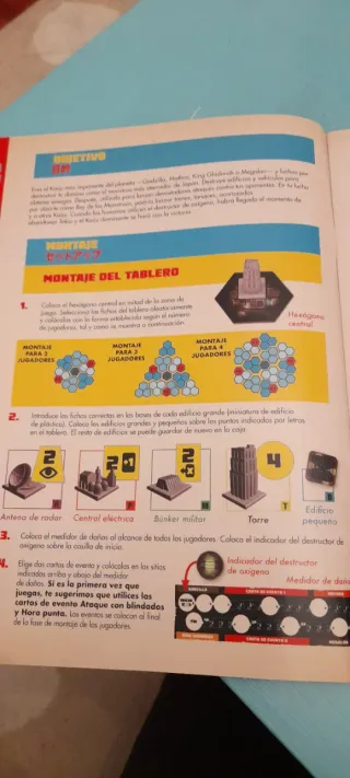 Juego de mesa Godzilla Tokyo Clash