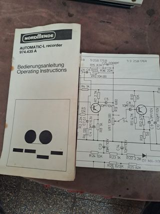 Gravador de cassetes Nordmende