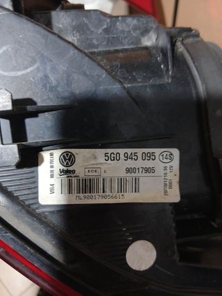 Faros traseros originales VW Golf 7