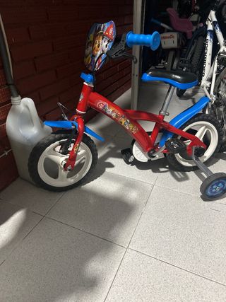 Bicicleta infantil 12 Paw Patrol