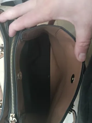 Bolso de mano y hombro marrón