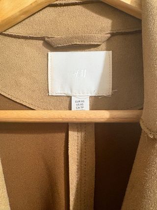 Gabardina trench ante