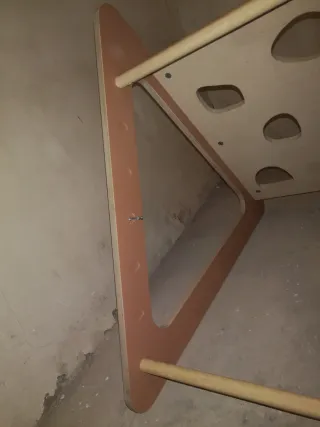 Tobogán infantil de madera