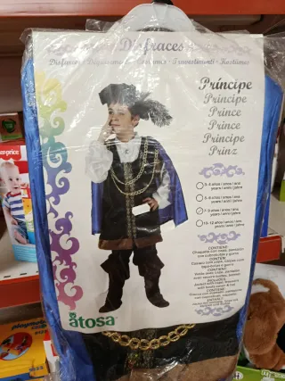 Disfraz Príncipe Atosa