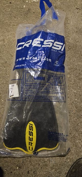 Aletas Cressi para buceo