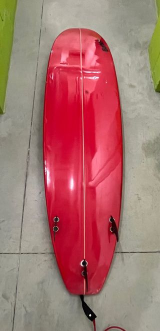 Tabla de surf Mini Malibu roja