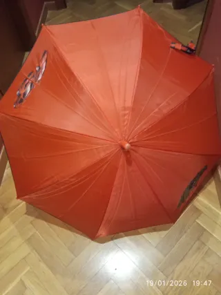 Paraguas infantil rojo