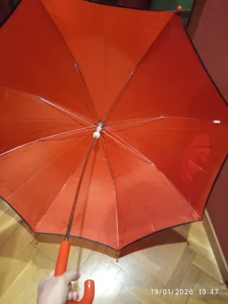 Paraguas infantil rojo