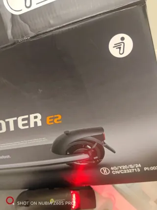 Monopatín eléctrico Segway Ninebot casi nuevo