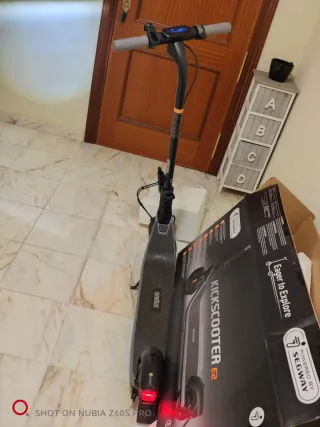 Monopatín eléctrico Segway Ninebot casi nuevo