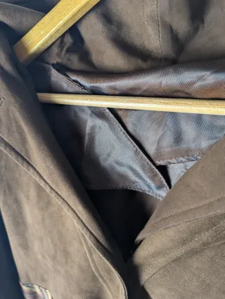 Estrella de Barcelona Suede Parka Brown Ethnic