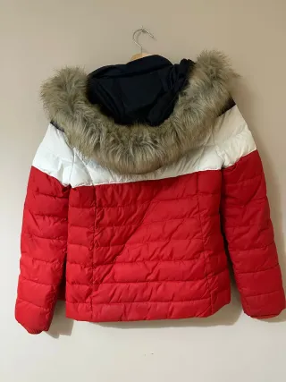 Chaqueta Tommy Hilfiger Plumas Tricolor