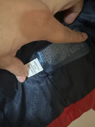 Chaqueta Tommy Hilfiger Plumas Tricolor