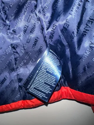 Chaqueta Tommy Hilfiger Plumas Tricolor