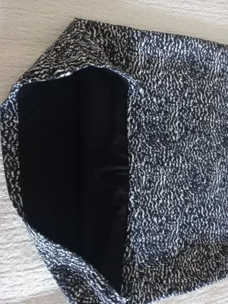 Minifalda elástica estampada