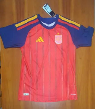 Camiseta Adidas España Talla XL (Edicion Plauer)