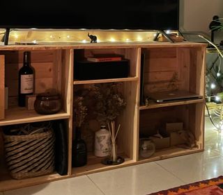 Mueble TV Madera Palets Hecho a Mano