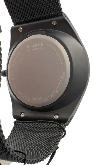 RELOJ SKAGEN GRENEN BLACK SOLAR HOMBRE ESTRENAR