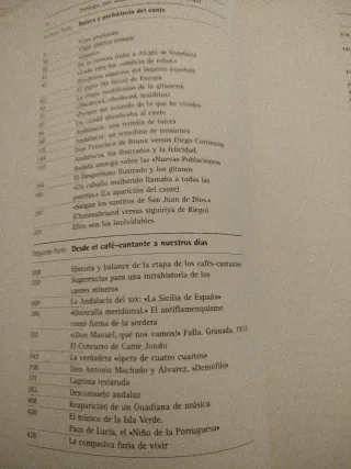 Libro Memorias del flamenco.