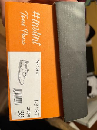 Mocasines Toni Pons grises con glitter