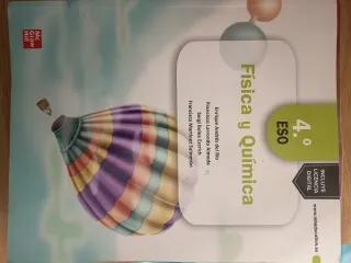 Libro nuevo de física y química 4 de la ESO