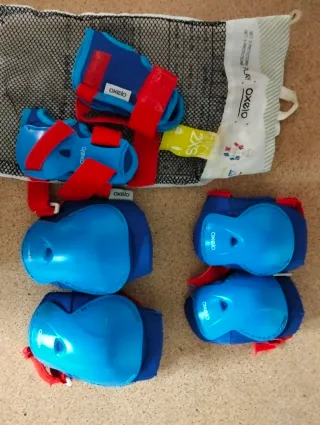 Protecciones Oxelo para patinaje (Talla 2XS)