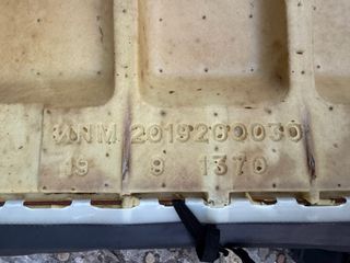 Banco trasero Mercedes 190 W201 con reposacabezas